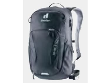 Deuter Bike I 14, Övre, Bergsklättring, Svart, Unisex, Polyamid, Framficka, Sidoficka