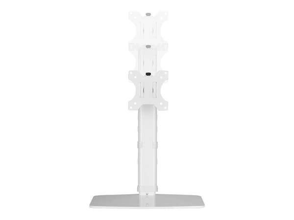 Neomounts FPMA-D890 - Stativ - full bevegelse - for LCD-skjerm - hvit - skjermstørrelse: 10"-30" - skrivebordsstativ, skrivebordsmonterbar