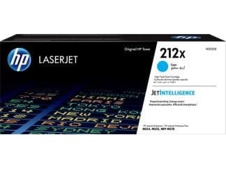 HP 212X høykapasitet cyan, original LaserJet-tonerkassett, 10000 sider, 0 sider, Cyan, 1 stykker