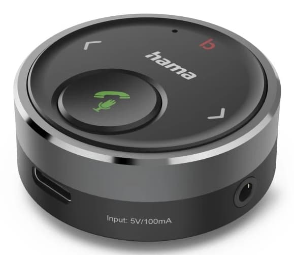 Bluetooth Receiver HAMA 3.5 mm Plug, Voice Control, Hands-Free