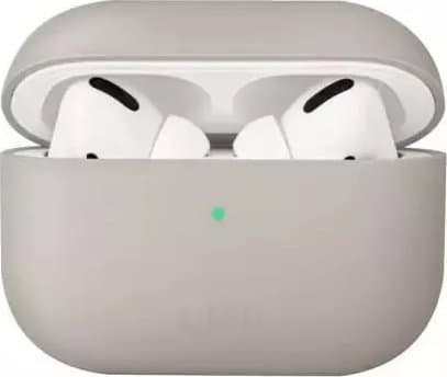 Apple AirPods Pro UNIQ Lino silikonhörlurar beige