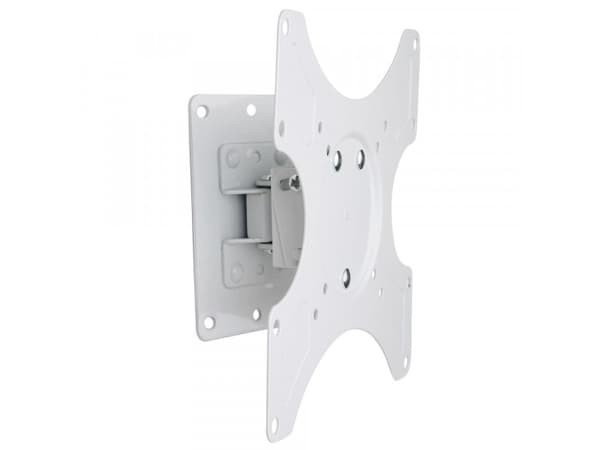 Techly ICA-LCD 2900WH, 94 cm (37"), 75 x 75 mm, 200 x 200 mm, -12 - 0°, Metall, Hvit Hvit