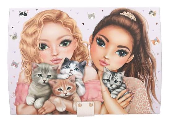Depesche TOPModel Cat, Smyckeskrin, Rosa, Katt, 200 mm, 157 mm, 125 mm