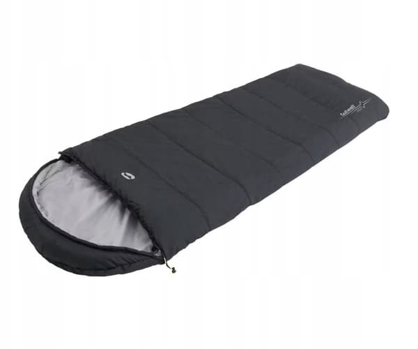 Outwell Campion Juodas Left-Zipper Sleeping Bag for Cold Weather, Juodas | Outwell