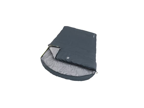 Outwell Campion Lux Double Left-Zipper Sleeping Bag for Couples, Pilkas | Outwell
