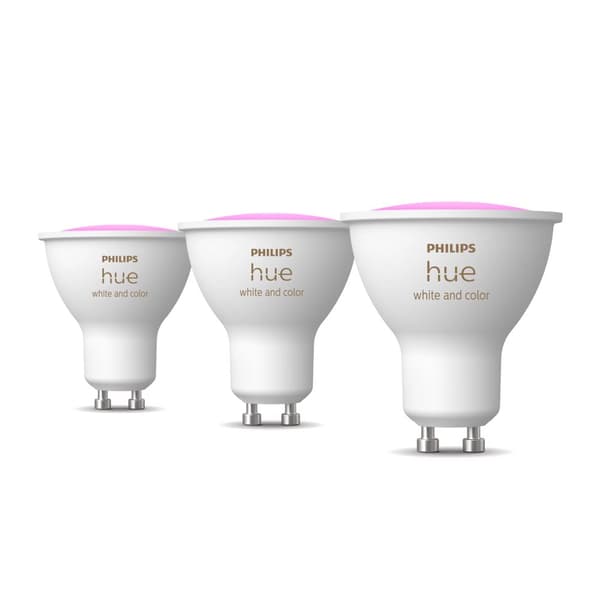 Philips Hue White och Color Ambiance GU10 – smart spotlight – (3-pack)