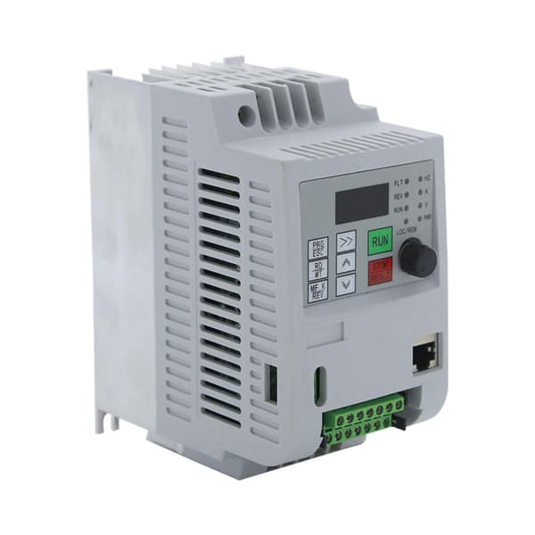 Frekvensomformer, 0,75KW - 4KW udgangseffekt, justerbar hastighedskontrol,750W 220V(hvid)