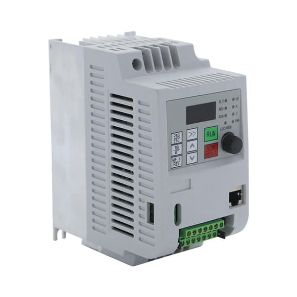 Frekvensomformer, 0,75KW - 4KW udgangseffekt, justerbar hastighedskontrol,750W 220V(hvid)