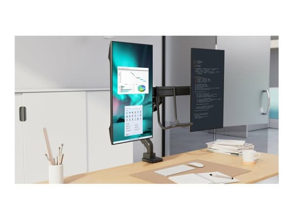 Kensington SmartFit, Klemme/malje, 18 kg, 81,3 cm (32"), 100 x 100 mm, Høydejustering, Grå