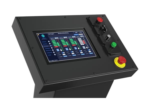 Elo 0764L - LED-skärm - 7" - öppen ram - pekskärm - 1280 x 800 WXGA @ 60 Hz - 400 cd/m² - 800:1 - 40 ms - HDMI, DisplayPort, USB-C - svart