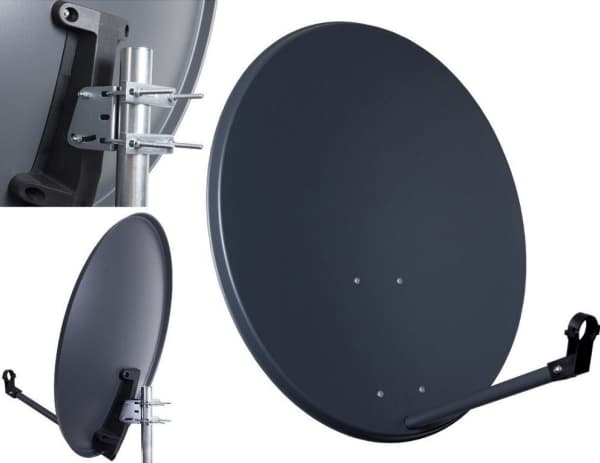 CORAB parabolantenne 80 cm grafitt ASC-800M-C