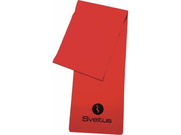 Juosta mankštai LATEX BAND (stipri) 120cm red