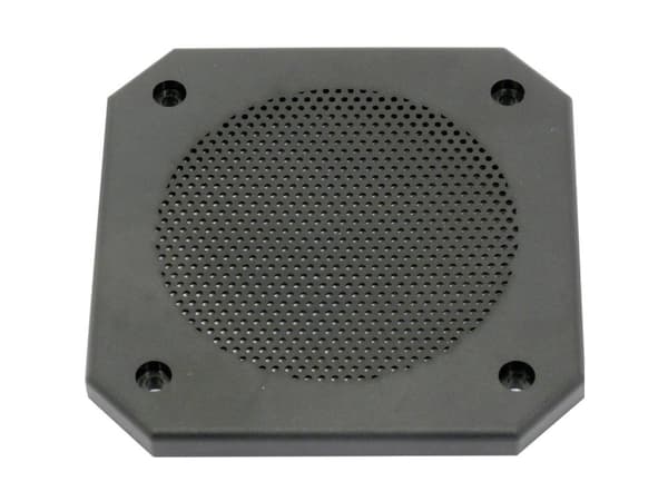 Visaton GITTER 10 PL, Hård grill, Sort, Metall, Plast, firkant, 1140 mm, 1140 mm
