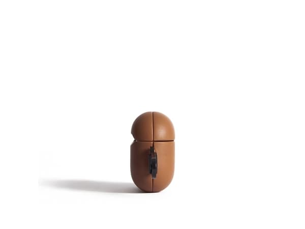 Mujjo Echelon AirPod Pro 2. sukupolven laitteelle - ruskea väri