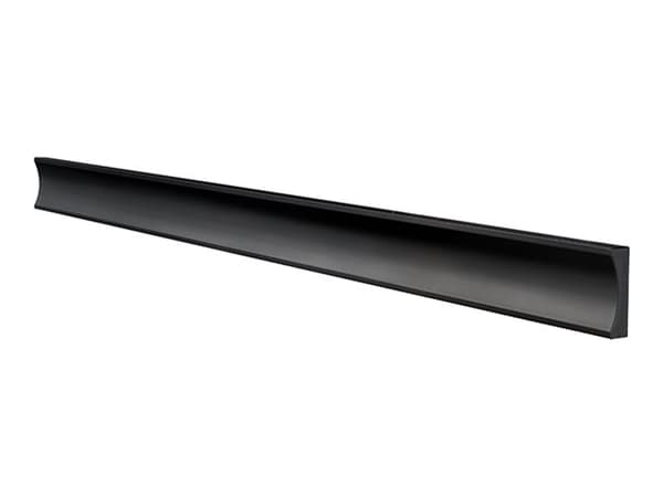 B-TECH System X BT8390 - Monteringskomponent (horizontal mounting rail) - for videovegg - aluminium - svart - veggmonterbar, stangmontering, søyle, t