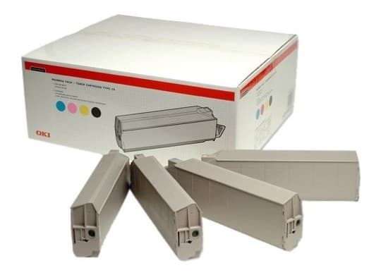 OKI Toner Rainbow Kit for C9300/C9500, Musta, Syaani, Magenta, Keltainen, 4 kpl