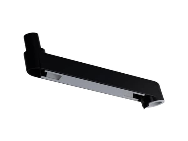 Ergotron LX Pro - Monteringskomponent (9-tums förlängningsarm) - aluminium - svart - bildskärmsarm, kan monteras i tangentbordsfack - för P/N: 45-683