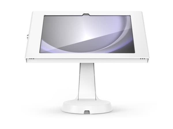 Compulocks Galaxy Tab A9+ Apex Enclosure Mast Stand - Monteringssett (hus, stativ) - for nettbrett - låsbar - metallramme - hvit - skjermstørrelse: 1