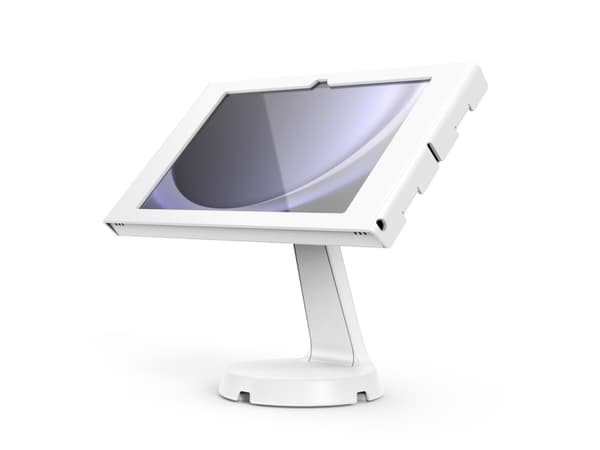 Compulocks Galaxy Tab A9+ Apex Enclosure Mast Stand - Monteringssett (hus, stativ) - for nettbrett - låsbar - metallramme - hvit - skjermstørrelse: 1