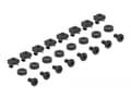 Miniatyrbild 5 av 5: Delock - Rackfästen - adjustable length 368-600 mm - sidan - grå - 1U - 19" (paket om 2)