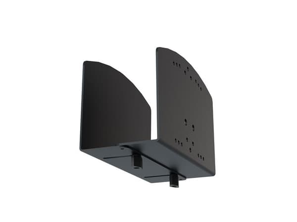 Ergotron LX Pro - Monteringssett (veggspor 10", montering) - for PC-veske - liten - stål, aluminium - svart