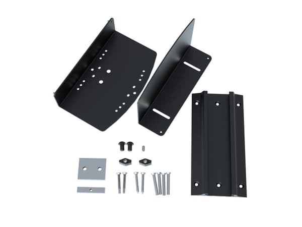 Ergotron LX Pro - Monteringssett (veggspor 10", montering) - for PC-veske - liten - stål, aluminium - svart