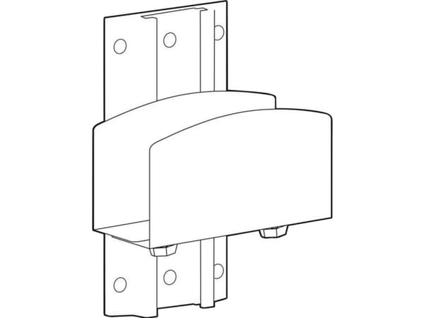 Ergotron LX Pro - Monteringssett (veggspor 10", CPU-holder, puter, brakett, festeanordninger) - for CPU - medium - stål, aluminium - mørk grå