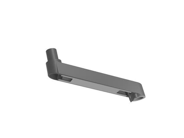 Ergotron LX Pro - Monteringskomponent (9"-forlengelsesarm) - aluminium - mørk grå - monitorarm, kan monteres på tastaturbrett