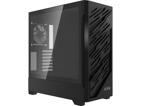 KOTELO MIDITOWER ATX W/O PSU/STARKERAIRBTFMTA-BKCWW ADATA musta