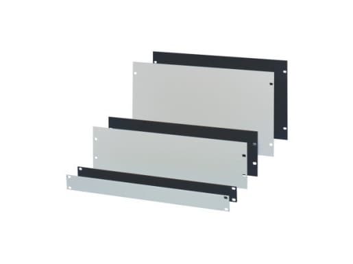 Okrągły panel SCHROFF 19, 10 U, 3 mm, Al, RAL 7021
