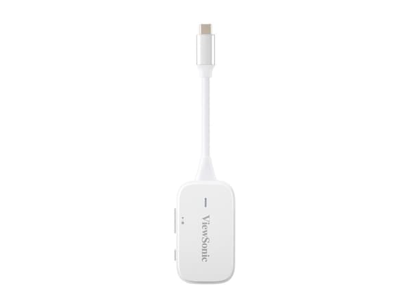 VIEWSONIC Wireless Presentation Kit - wireless content sharing between device - projector/touchscreen/display 1080P - USB-C (WPD-700)