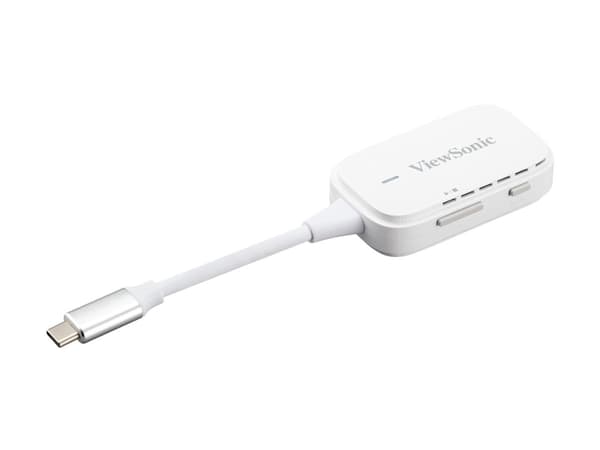 VIEWSONIC Wireless Presentation Kit - wireless content sharing between device - projector/touchscreen/display 1080P - USB-C (WPD-700)