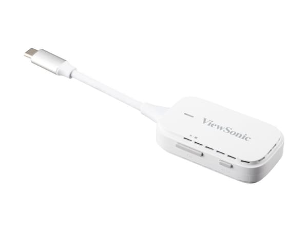 VIEWSONIC Wireless Presentation Kit - wireless content sharing between device - projector/touchscreen/display 1080P - USB-C (WPD-700)