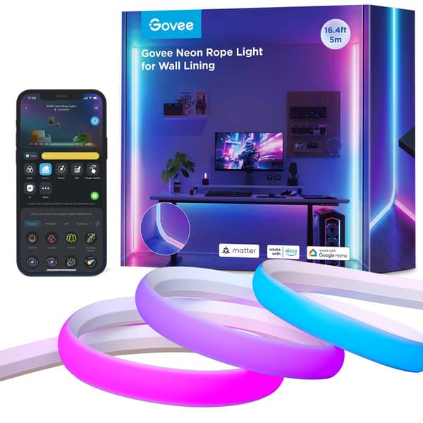 Govee Neon Rope Light for Wall Lining  5 Meter