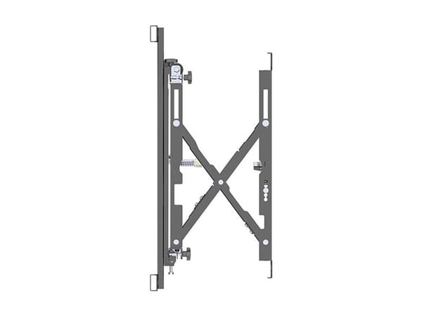 Multibrackets M Push HD 1600 XL - Monteringssett (veggmontering) - push-in pop-out - for videovegg - stål, aluminium - svart - skjermstørrelse: 85"-1
