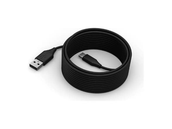Lenovo - USB-kabel - USB (hane) till 24 pin USB-C (hane) - USB 2.0 - 5 m - svart