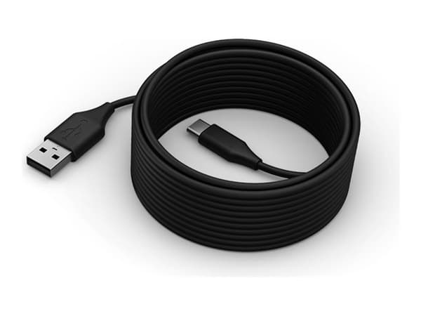 Lenovo - USB-kabel - USB (hane) till 24 pin USB-C (hane) - USB 2.0 - 5 m - svart