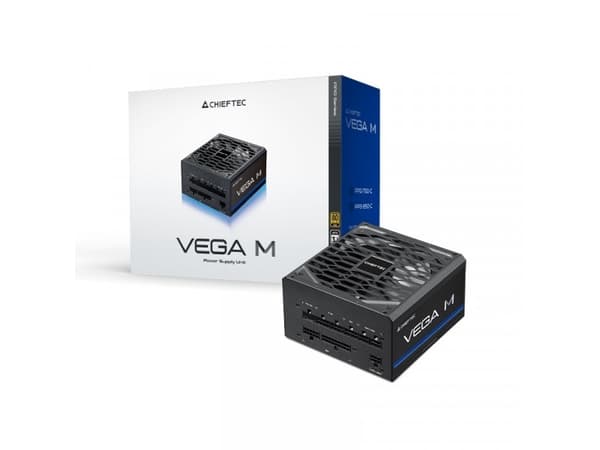 Chieftec Vega PPG-850-C, 850 W, 100–240 V, 50/60 Hz, 20+4-pins ATX, 60 cm, 400 mm Sort