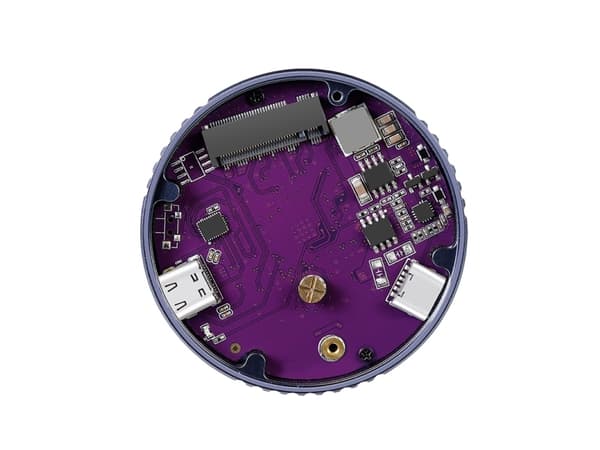 LogiLink UA0438, SSD-kabinett, M.2, M.2, USB-tilkobling, Grå