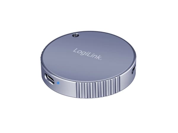 LogiLink UA0438, SSD-kabinett, M.2, M.2, USB-tilkobling, Grå