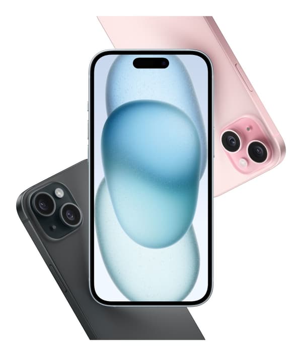 Apple iPhone 15 15,5 cm (6.1") Dubbla SIM-kort iOS 17 5G USB Type-C 128 GB Blå