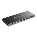 Miniatyrbild 4 av 5: TP-Link Omada SG2016P nätverksswitchar hanterad L2/L2+ Gigabit Ethernet (10/100/1000) Strömförsörjning via Ethernet (PoE) stöd Svart