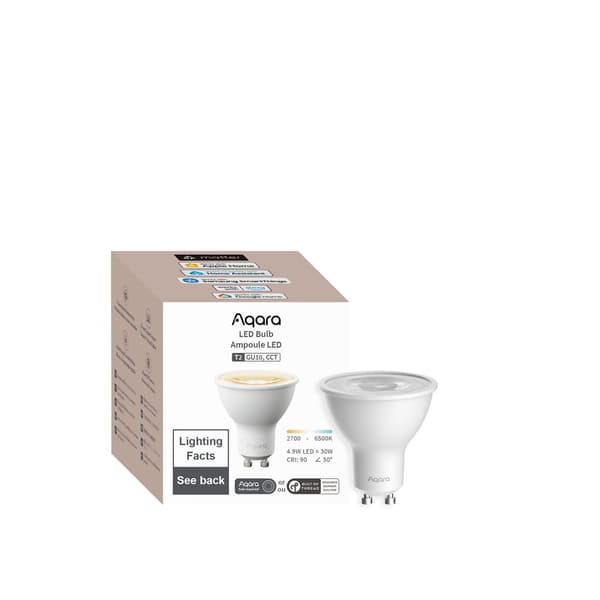 Aqara - 4x GU10 LED Bulb T2 Turnable White - Bundle