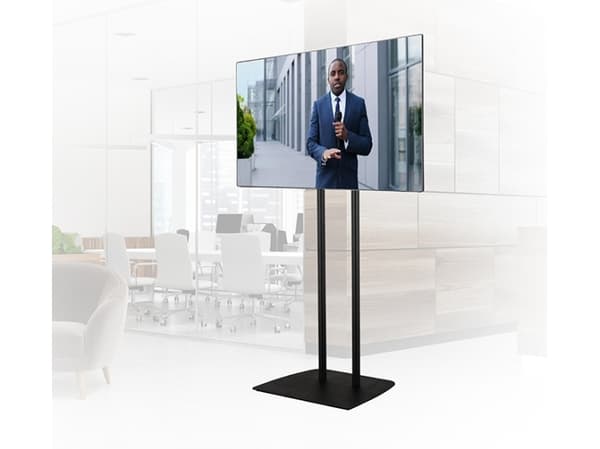 B-Tech BT8564, 165,1 cm (65"), 3,05 m (120"), 130 kg, 1000 x 600 mm, Sort
