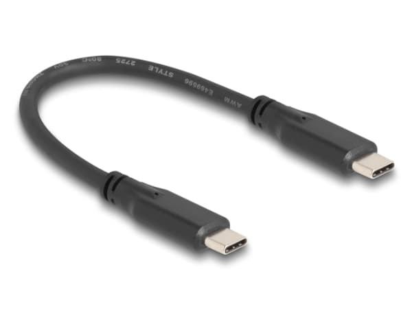 DeLOCK 42031, SSD-inkapsling, M.2, PCI Express, SATA, 20 Gbit/s, USB-anslutning, Svart