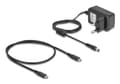 Miniatyrbilde 3 av 4: Delock USB 20 Gbps M.2-dokkingstasjon for 2 x M.2 NVMe PCIe SSD med klone- og slettefunksjon