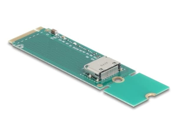 Delock M.2 Key M - 1 x OCuLink SFF-8612 -muunnin Delock M.2 Key M - 1 x OCuLink SFF-8612 -muunnin