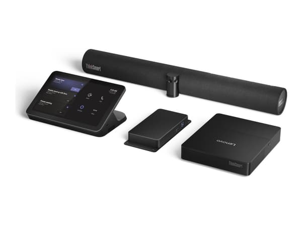 Lenovo ThinkSmart Core Gen 2 - Videokonferansesett (lydstang, berøringsskjermkonsoll, beregnesystem) - med 3 Years Lenovo Premier Support + 3 Years L