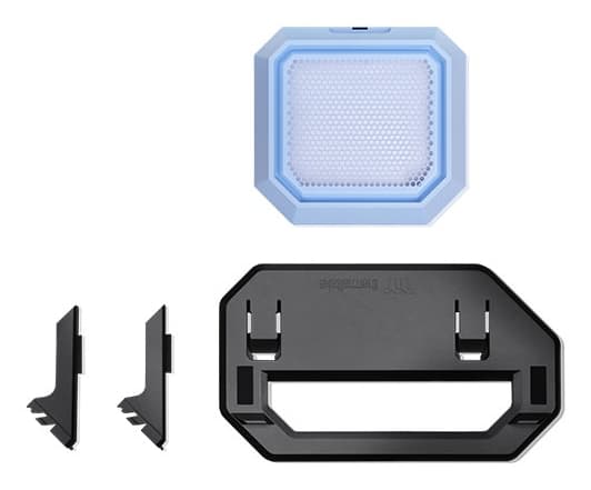 Thermaltake AC-078-ONFNAN-A1, Mini Tower, Ombyggnadskit från torn till rack, Svart, Blå, The Tower 250, 145 mm, 266 mm