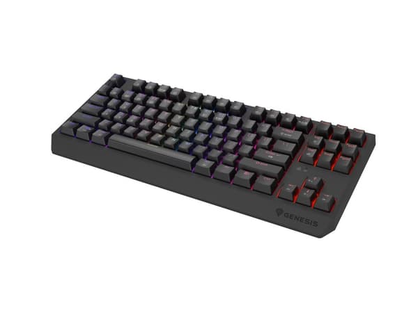 GENESIS Thor 230 TKL tangentbord Spela USB + RF Wireless + Bluetooth QWERTY Svart